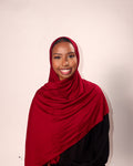 Red Jersey Hijab