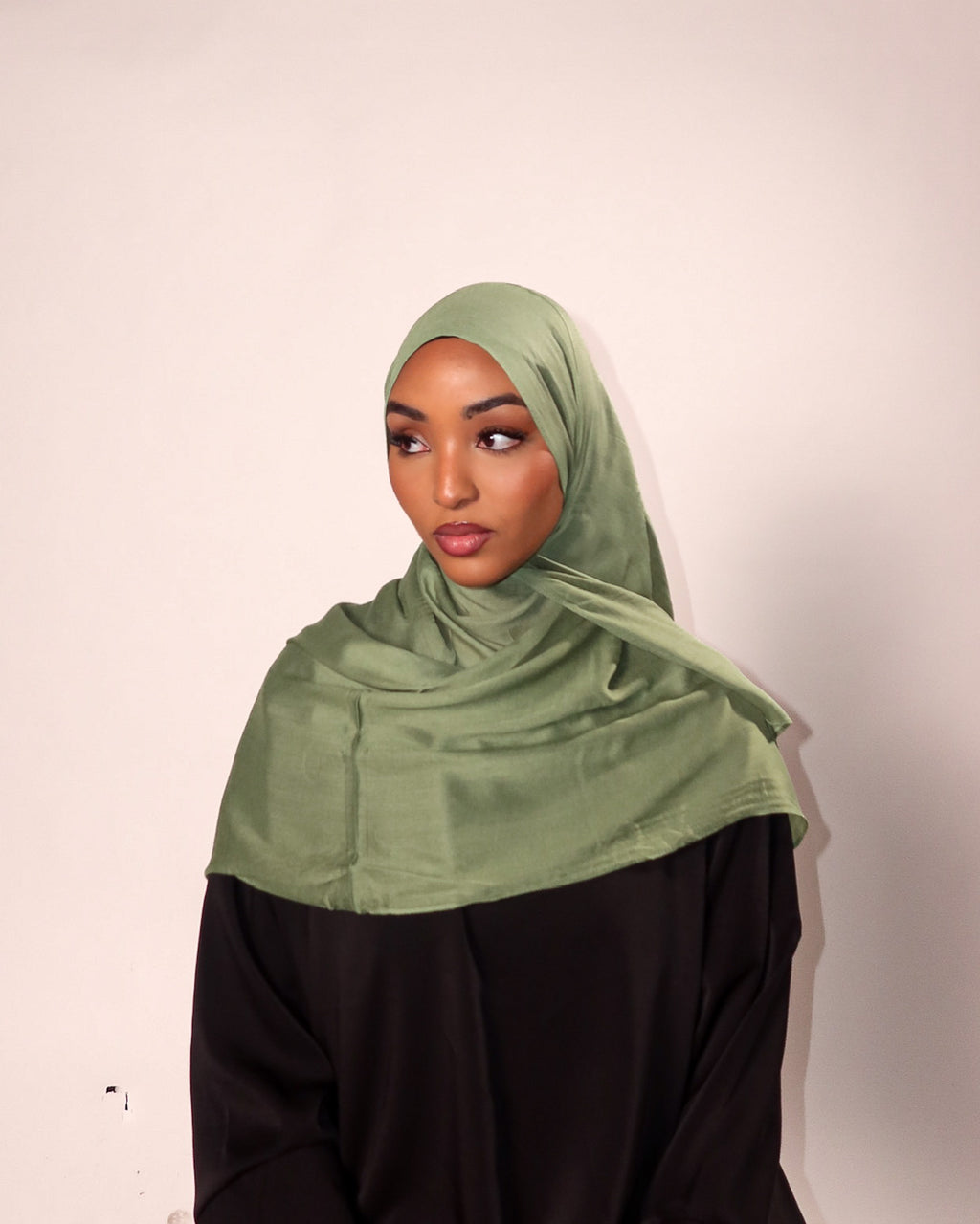 Moss Green Modal Hijab