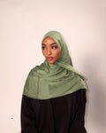 Moss Green Modal Hijab