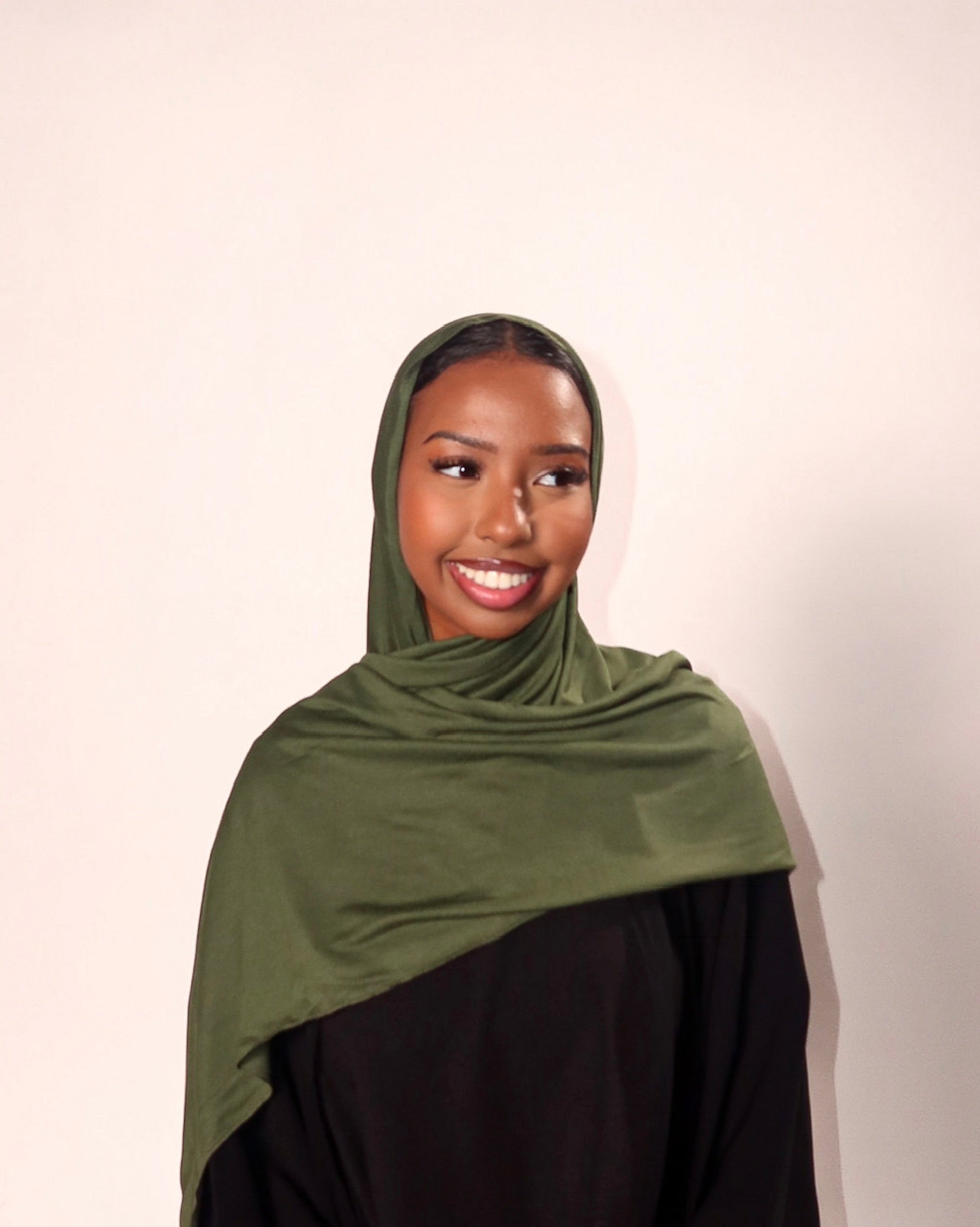 Meadow Green Jersey Hijab