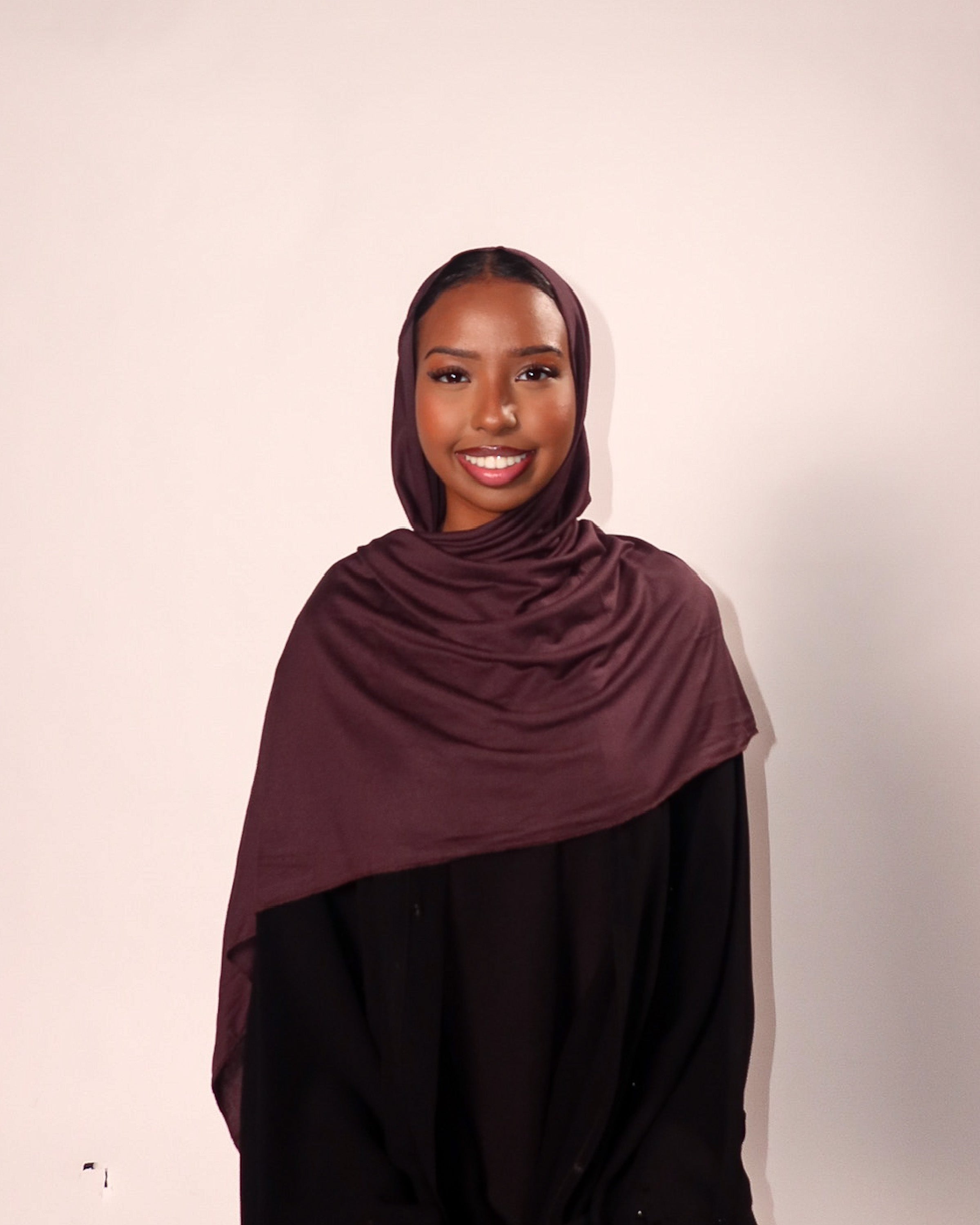 Brown Jersey Hijab