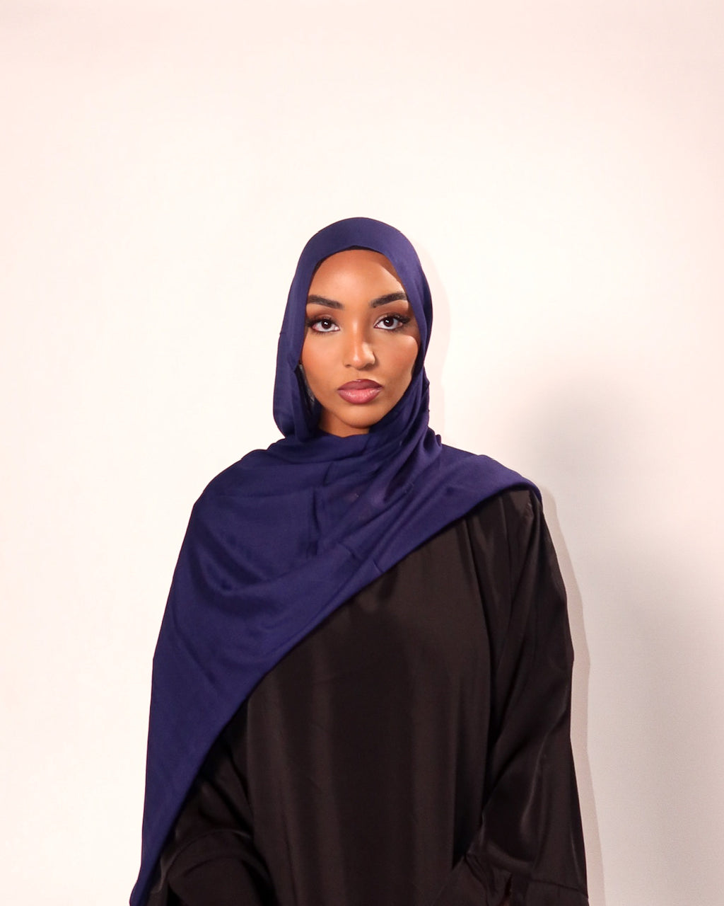 Navy Blue Modal Hijab