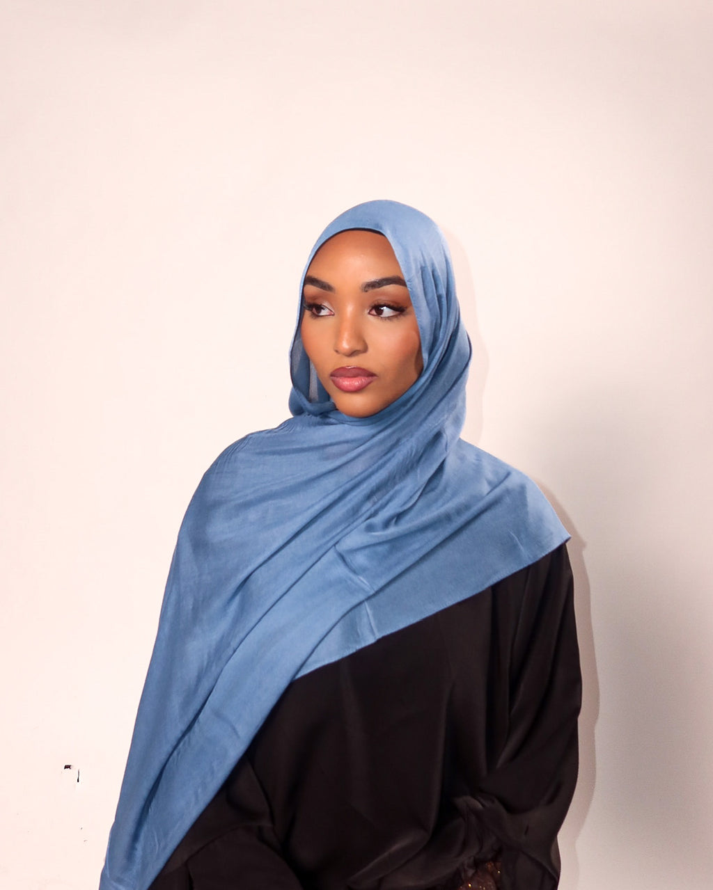 Ocean Blue Modal Hijab