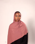 Dusty Pink Jersey Hijab